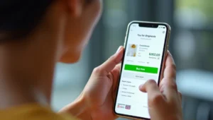 Mobile-friendly ecommerce checkout showing higher conversions.